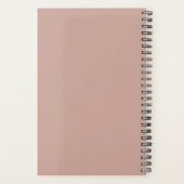 Roze doet meer wat u tevreden Citaat Planner maakt (Achterkant)