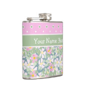 Roze Dog-Rozen op de marine en de Polkas Heupfles (Rechts)