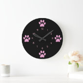 Roze dog-thema wandklokken (Huis)