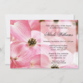 Roze Dogwood Blossom Vrijgezellenfeest Kaart (Voorkant)