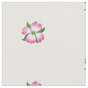 Roze dogwood Bract fabric Stof