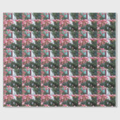 Roze Dogwood Cadeaupapier (Vlak)