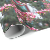 Roze Dogwood Cadeaupapier (Rol Hoek)
