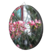 Roze Dogwood Dartbord (Voorkant Rechts)