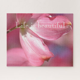 Roze Dogwood Flowers Legpuzzel