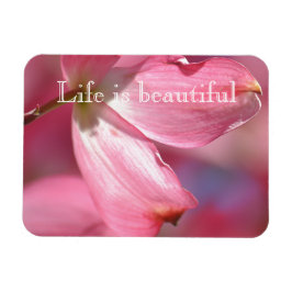 Roze Dogwood Flowers Magneet