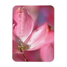 Roze Dogwood Flowers Magneet