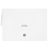 Roze Dogwood-kaart - Blanco kaart (Achterkant Horizontaal)