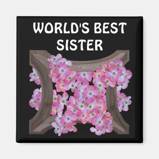 ROZE DOGWOOD-MAGNEET MAGNEET (Voorkant)