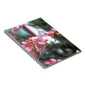 Roze Dogwood Notitieboek (Rechterzijde)