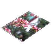Roze Dogwood Notitieboek (Linkerzijde)