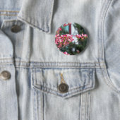 Roze Dogwood Ronde Button 5,7 Cm (In situ)