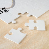 Roze Dogwood Wedding Products Legpuzzel (Zijkant)