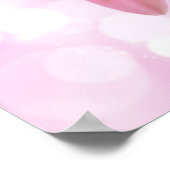 Roze doissecanvas poster (Hoek)