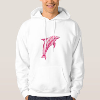 roze dolfijn hoodie