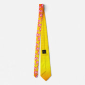 Roze dolfijnen dansen in de tropische zon stropdas (Achterkant)