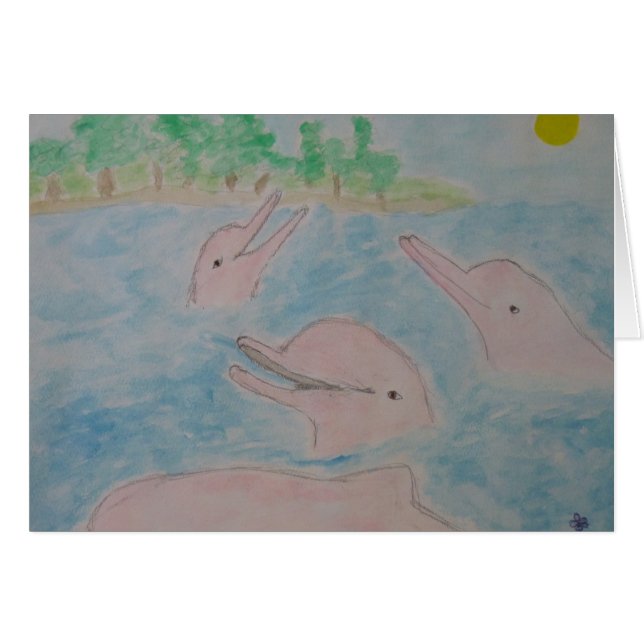 roze dolfijnenparadijs (Voorkant Horizontaal)