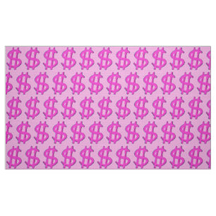 Roze dollaire tekening stof