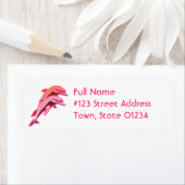 Roze Dolphin Return Label (Insitu)