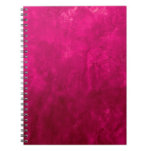 Roze donkere muur: Abstracte textuur. Notitieboek