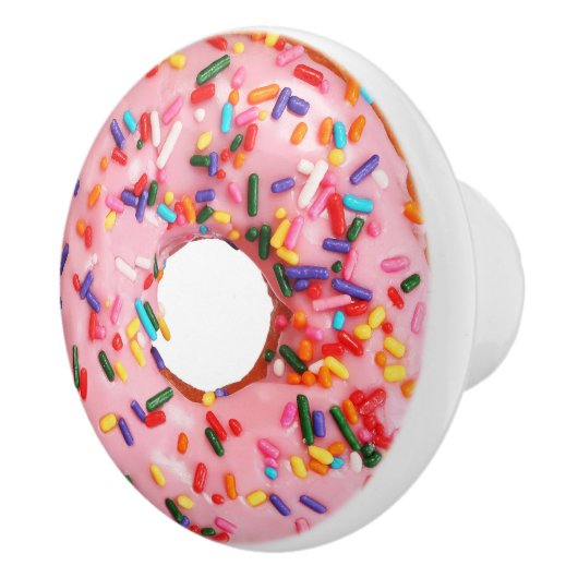 Roze donut 2 lade knop (Rechts)