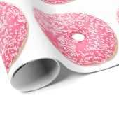 Roze Donut Cadeaupapier (Rol Hoek)