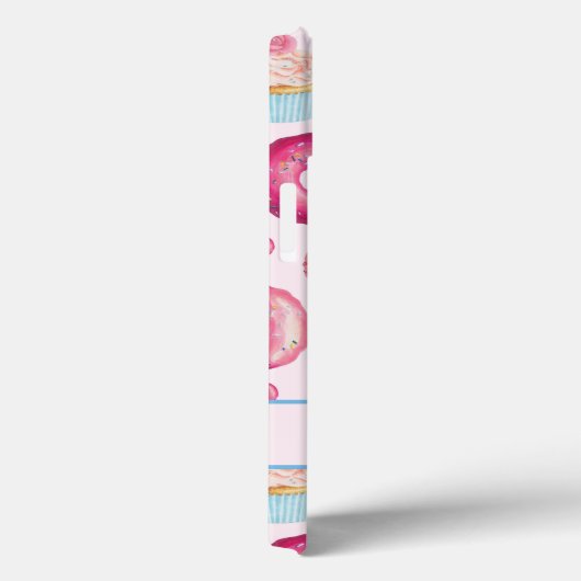 Roze Donut Case-Mate iPhone Case (Achterkant / Rechts)