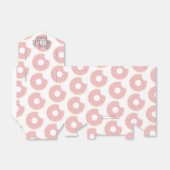 Roze Donut dank u Baby shower cadeau Bedankdoosjes (Uitgevouwen)