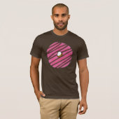 Roze donut Doughnut Donuts Strawberry T-shirt (Voorkant volledig)