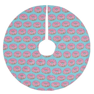 Roze Donut Doughnut Sprinkles Frodie Foodie Kerstboom Rok