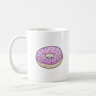 Roze Donut Koffiemok