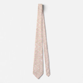 Roze Donut Necktie voor Groom of Groomsman Stropdas