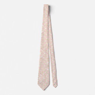 Roze Donut Necktie voor Groom of Groomsman Stropdas