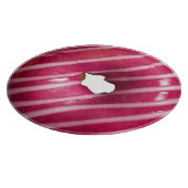 Roze donut Rond glas snijvlak Snijplank (Hoek)