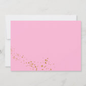 Roze Donut Two Sweet 2e verjaardag Uitnodiging (Achterkant)