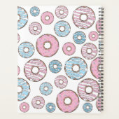 Roze Donuts, Blauwe Donuts, Sprinkles, Jouw naam Planner (Achterkant)