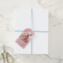 Roze Donuts & Bloemvlinder Meisje Baby Shower 