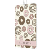 Roze Donuts, Bruine Donuts, Sprinkles, Jouw naam Luchtverfrisser (Links)