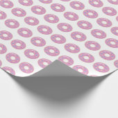 Roze Donuts Donuts Cadeaupapier (Hoek)