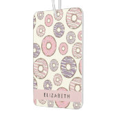 Roze Donuts, Paarse Donuts, Sprinkles, Jouw naam Luchtverfrisser (Links)