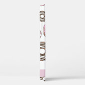 Roze Donuts, Witte Donuts, Sprinkles, Jouw naam Case-Mate iPhone Case (Achterkant / Rechts)