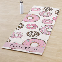 Roze Donuts, Witte Donuts, Sprinkles, Jouw naam