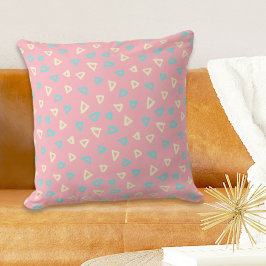 Roze Doodle Kussen