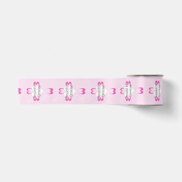 Roze doop favor lint voor meisjes