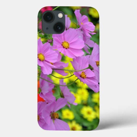 Roze doos voor bloemenafdrukken van kosmos Case-Mate iPhone case (Achterkant)
