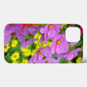 Roze doos voor bloemenafdrukken van kosmos Case-Mate iPhone case (Achterkant (horizontaal))