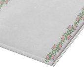 Roze doseerpatronen: glazen snijvlak snijplank (Hoek)