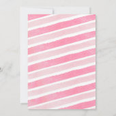 Roze Double the Scoops Verjaardags Glitter Sparkle Kaart (Achterkant)