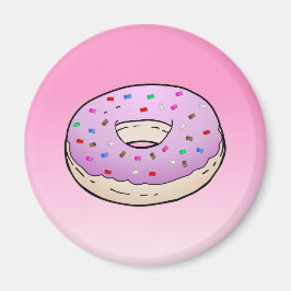Roze Doughnut Magneet