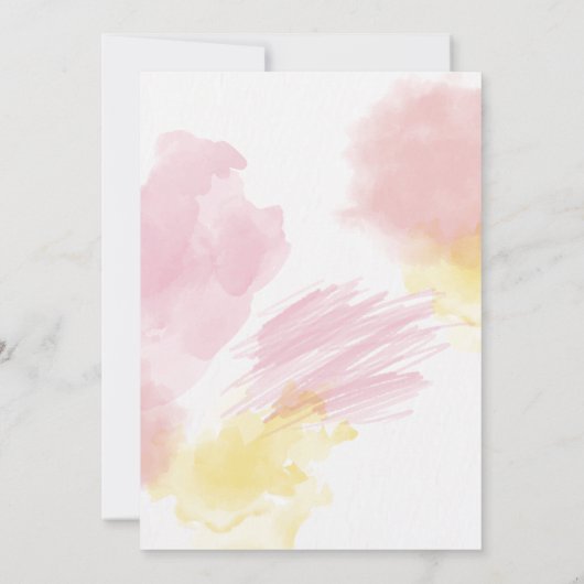 Roze Doughnut Two Sweet Donut 2de verjaardag Kaart (Achterkant)